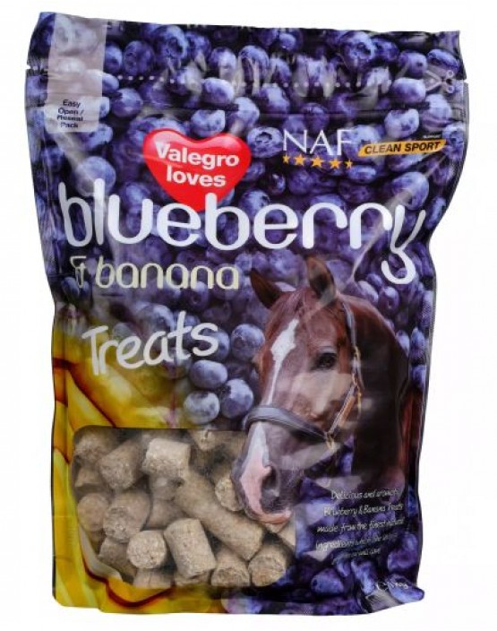 NAF Blueberry and Banana Treats